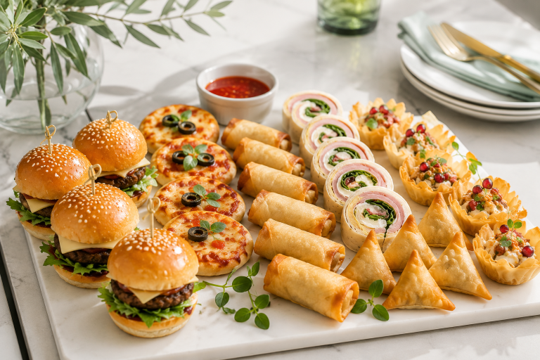 Home international finger foods